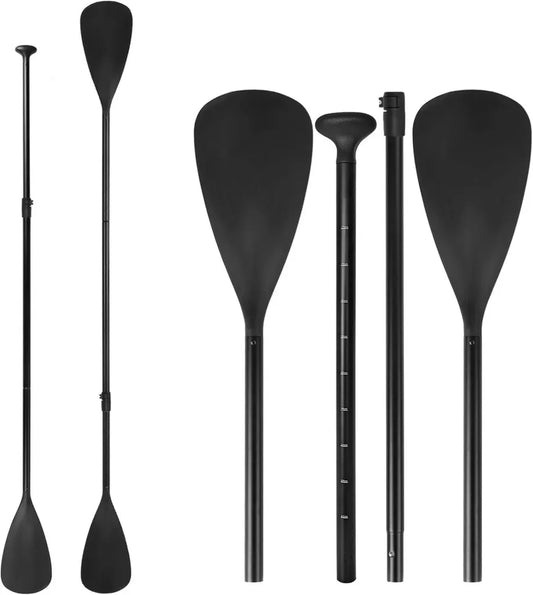 Lekka Wiosło Kajakowe Regulowane, Nylon i Aluminium, 1,4 kg