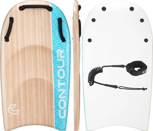 Surf DuoSlider 117 cm z uchwytami, deska dla par i rodzin, dla dorosłych i dzieci