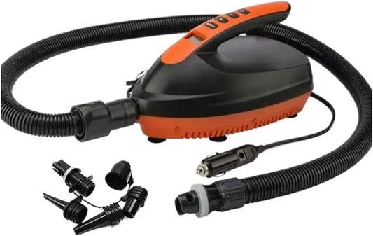 Elektryczna pompka powietrza 12V do desek i łodzi nadmuchiwanych