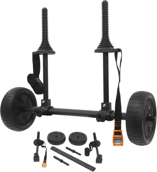 Wózek kajakowy aluminiowy, regulowany z paskiem, do 45 kg