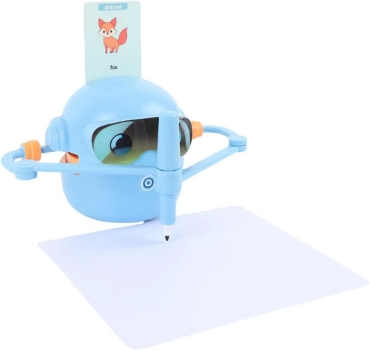 Interaktywny Robot Malujący Zerodis z 100 Kartami Edukacyjnymi
