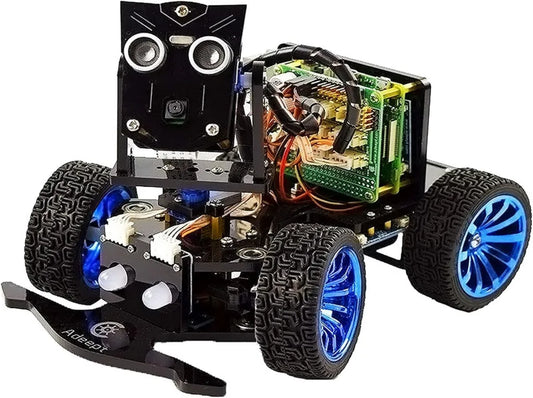 Zestaw inteligentnego robota PiCar-B WiFi dla Raspberry Pi z funkcją rozpoznawania głosu