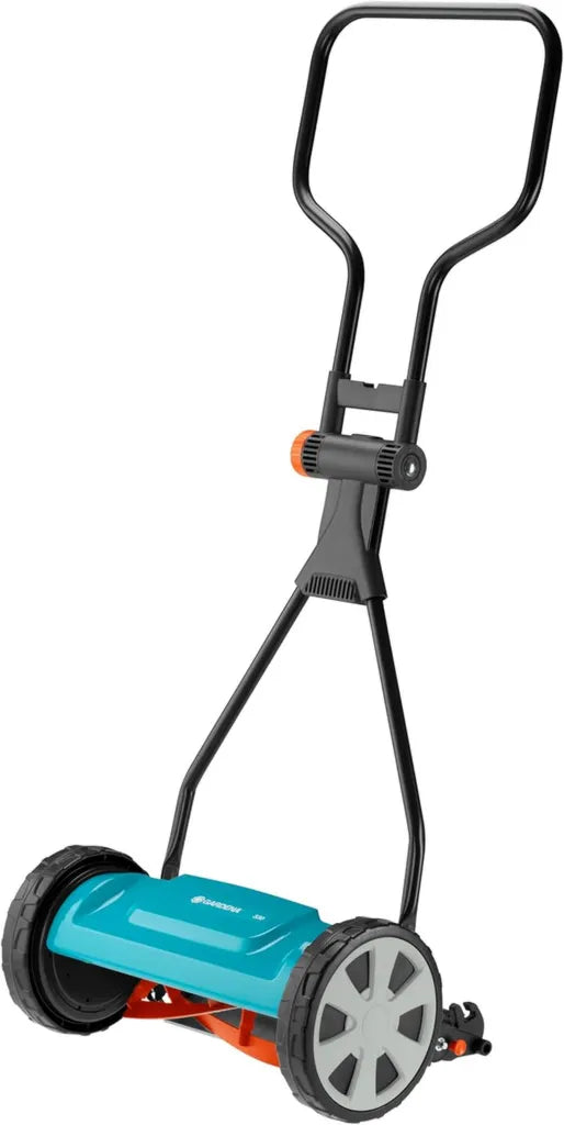 Gardena kosiarka ręczna Classic 330, szerokość 33 cm, dla powierzchni 150 m², stalowy bęben tnący, cicha i precyzyjna