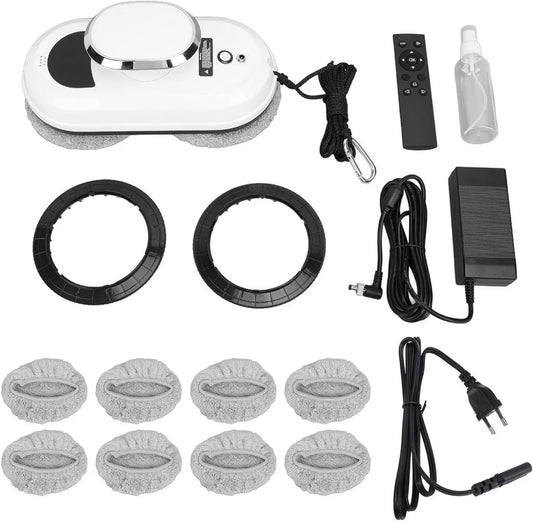Inteligentny Robot do Mycia Okien z Pilotem i Silnym Ssaniem 5600 Pa