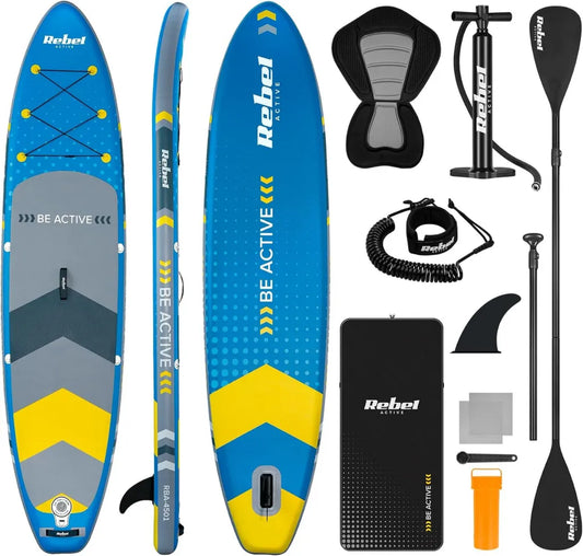 Deska SUP Rebel Electro 350 cm z Pompą i Akcesoriami