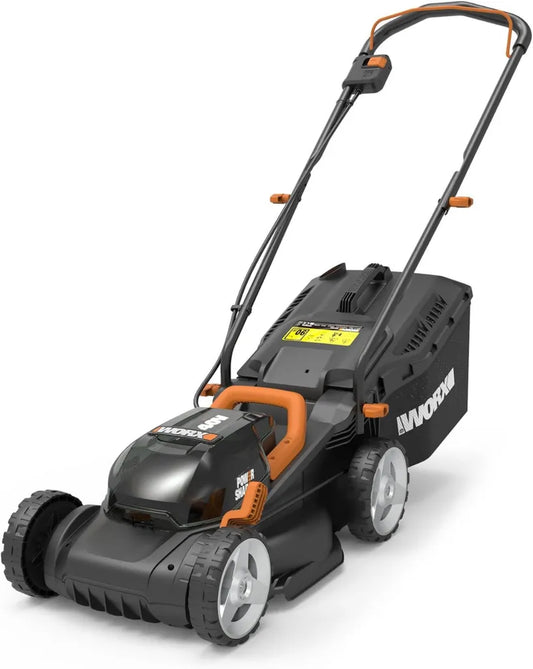 Kosiarka akumulatorowa Worx 20V, Czarna, Szerokość koszenia 34 cm