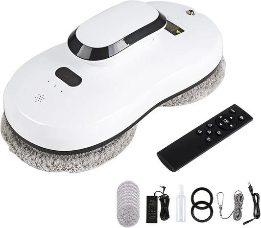 Robot do mycia okien z pilotem i mocnym ssaniem 5600Pa