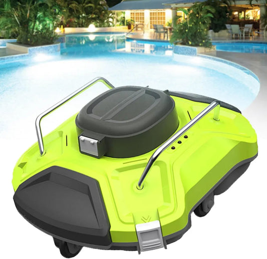 Bezprzewodowy robot do czyszczenia basenów z automatycznym nawigacją