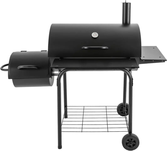 Mobilny grill węglowy ogrodowy z kółkami