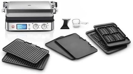 Braun MultiGrill 9 CG 9047 Grill kontaktowy z płytami wymiennymi, zmywalny, z pojemnikiem na tłuszcz