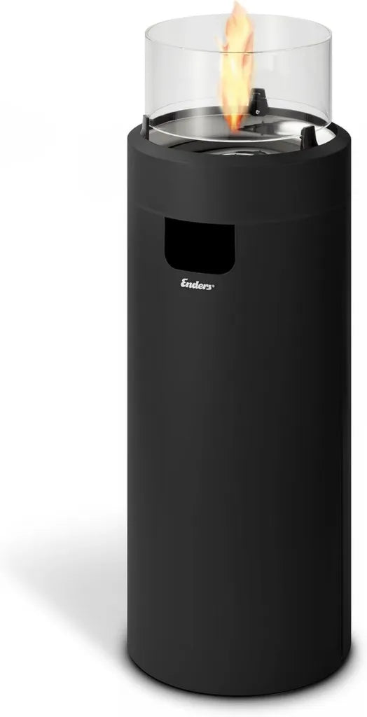 Enders Nova LED Palenisko Ogrodowe, Czarny/Srebrny, 224 cm