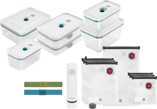 Zwilling Fresh & Save Zestaw Vacuum, 16 Elementów, Wielokolorowy