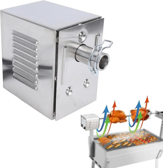 Elektryczny silnik do rożna 45 W, wodoodporny, do 250 kg, 2-3 obr./min