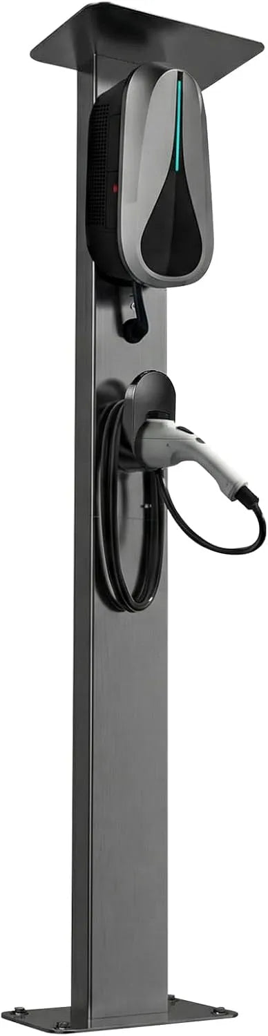 Stacja ładowania samochodu elektrycznego i mobilna ładowarka EV, do oczka wodnego i fontanny
