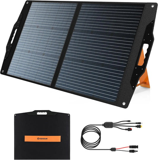 QC3.0 Składana ładowarka solarna i przenośny panel słoneczny, zasilanie słoneczne, 100 W, 24 V, składany, z USB-C