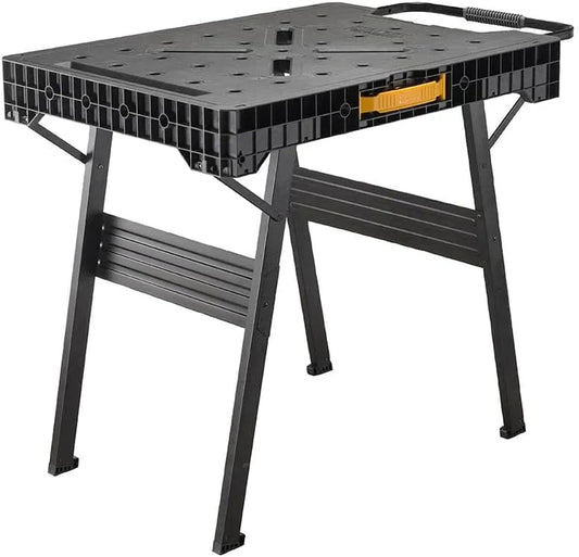 Stanley FatMax FMST1-75672 Stół warsztatowy tworzący stabilne stanowisko do montażu i majsterkowania, składana konstrukcja, udźwig 455 kg