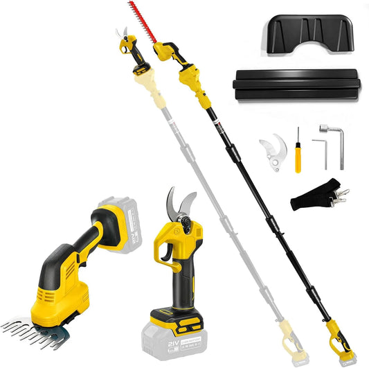 DeWalt 20 Nożyce do żywopłotu: akumulatorowy, regulowana konstrukcja, zasilanie akumulatorowe, 200 cm, 20 V