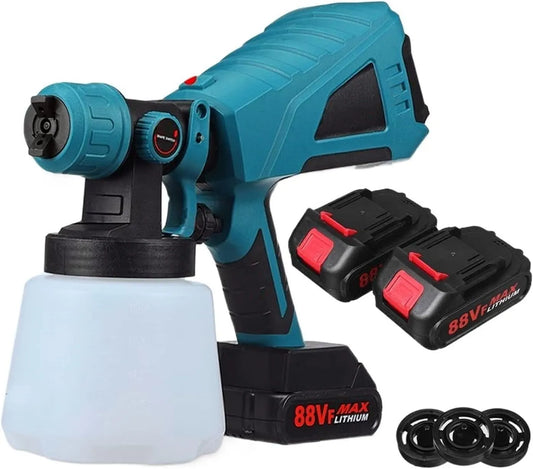 Pistolet Natryskowy: akumulatorowy, zasilanie akumulatorowe, 1000ML, 18V, 1500W