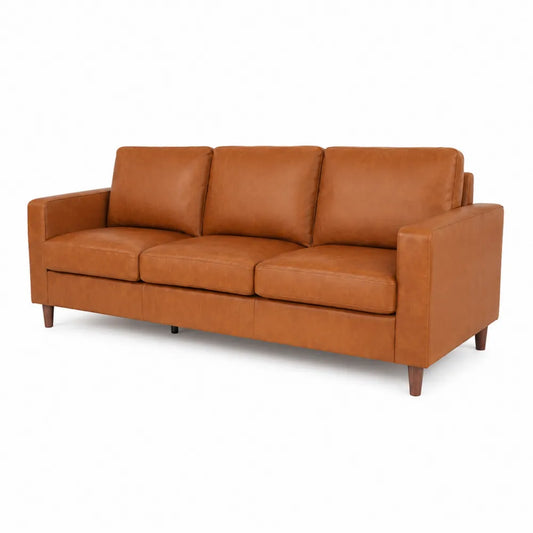 Sofa trzyosobowa ze skóry naturalnej 200cm